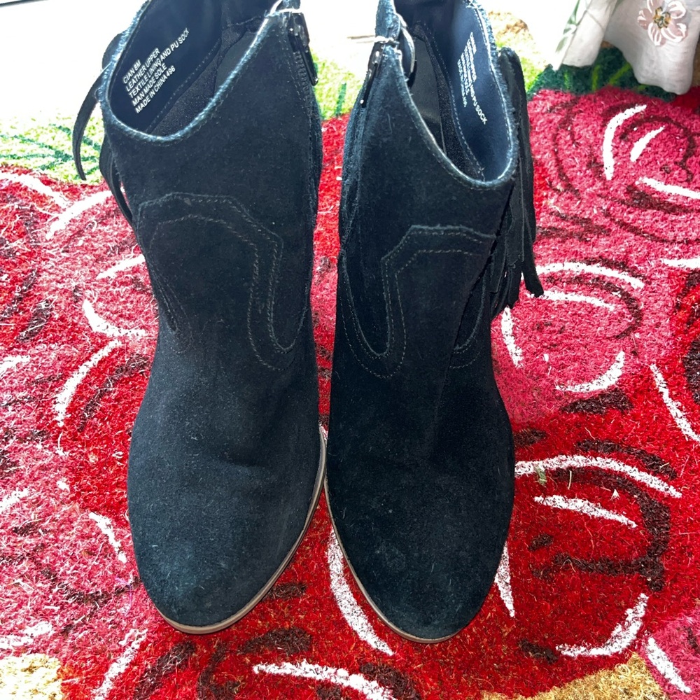 Sam Edelman Black Ankle Boots